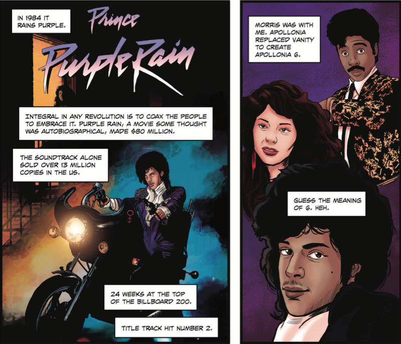 purple rain comic